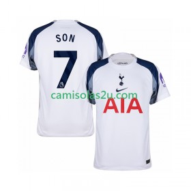 Camisolas de futebol Tottenham Hotspur Son Heung-Min 7 Equipamento Principal 2025/26 Manga Curta
